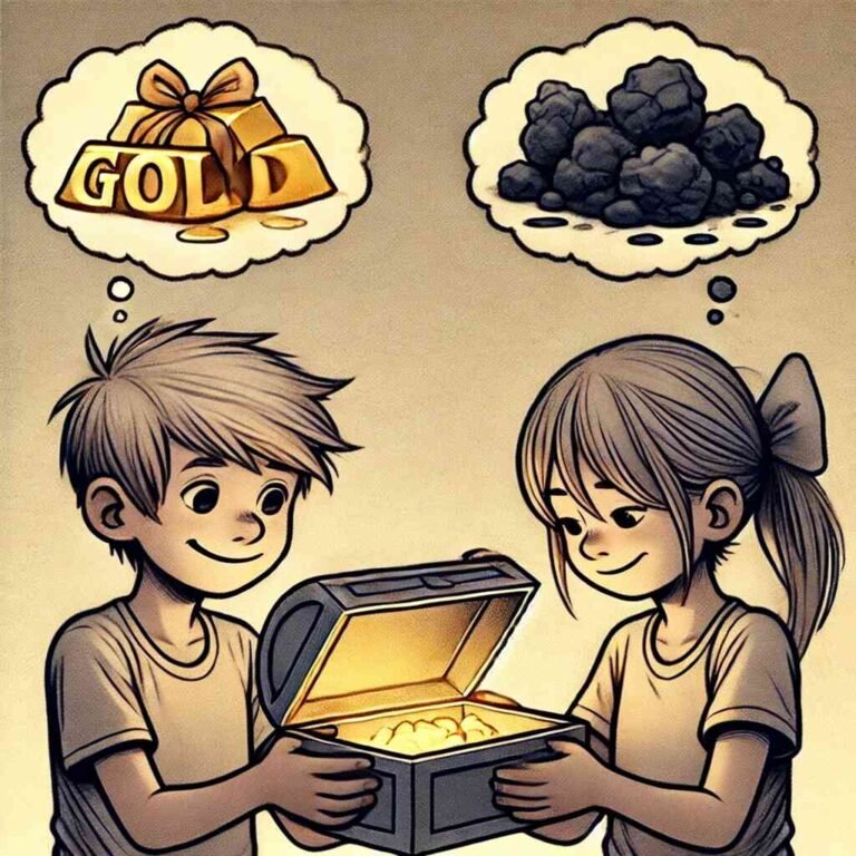 Gold present interpreted as coal.