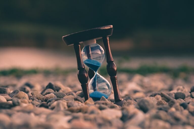 A sand clock